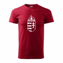 Tricou cu stema Ungariei roșu