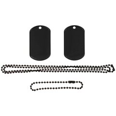 ID etichete negre US Dog-tag