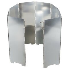 Protecție împotriva vântului pentru arzătoare 8 panouri 67x24cm